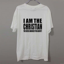 Load image into Gallery viewer, I Am The Christian Design Shirt