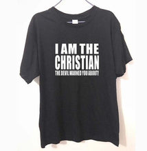 Load image into Gallery viewer, I Am The Christian Design Shirt