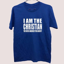 Load image into Gallery viewer, I Am The Christian Design Shirt