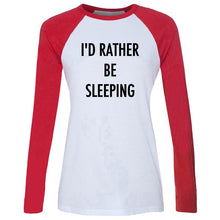 Load image into Gallery viewer, I'd Rather Be Sleeping Shirt