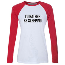 Load image into Gallery viewer, I'd Rather Be Sleeping Shirt