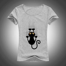Load image into Gallery viewer, Fashion Funny Cat Shirt