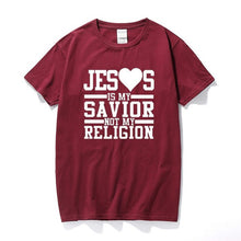 Load image into Gallery viewer, Jesus Is My Savior T-shirt