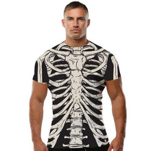 Load image into Gallery viewer, Men Skull T-shirt