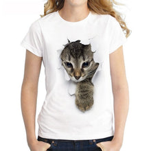 Load image into Gallery viewer, Charm 3D Cat Print Shirt