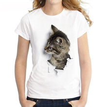 Load image into Gallery viewer, Charm 3D Cat Print Shirt