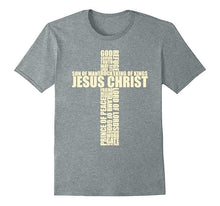 Load image into Gallery viewer, Jesus Christ Cross T-shirt