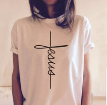Load image into Gallery viewer, Jesus Cross T-shirt