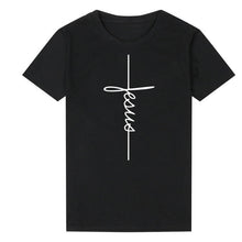 Load image into Gallery viewer, Jesus Cross T-shirt
