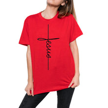 Load image into Gallery viewer, Jesus Cross T-shirt