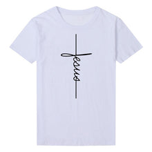 Load image into Gallery viewer, Jesus Cross T-shirt