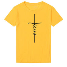 Load image into Gallery viewer, Jesus Cross T-shirt