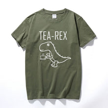 Load image into Gallery viewer, Tea Rex Men Funny Shirt