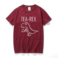 Load image into Gallery viewer, Tea Rex Men Funny Shirt