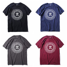 Load image into Gallery viewer, Short Sleeve Math Printed Shirt