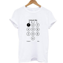 Load image into Gallery viewer, Loose O-neck Female T-shirt