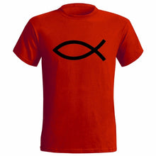 Load image into Gallery viewer, Religious Fish Symbol Shirt
