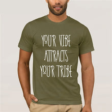 Load image into Gallery viewer, Your Vibe Attracts Your Tribe Shirt